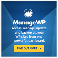 ManageWP for managing multiple WordPress sites at once