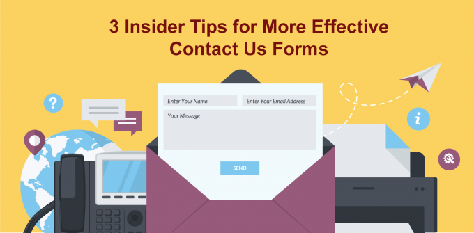 3 Tips Contact Us Forms